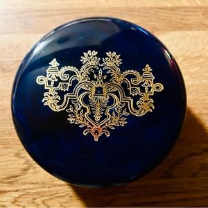 NOS Vintage Navy Estee Lauder Youth-Dew Perfume Dusting Body Powder 3 oz CHIPPED